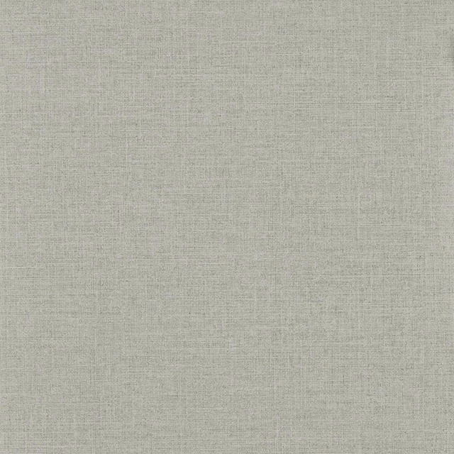Pale cool dove-grey wallpaper with subtle linen-like crosshatch texture