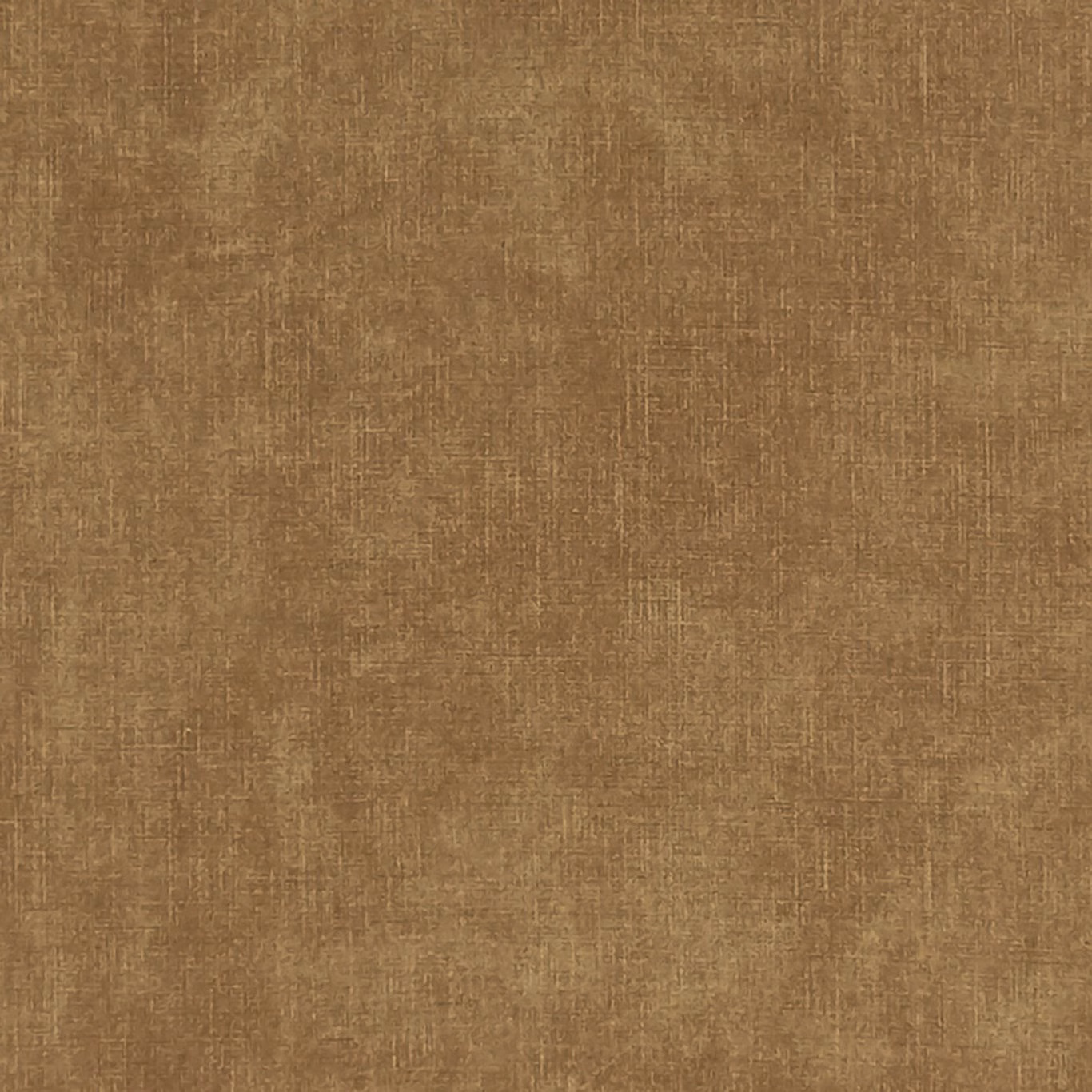 Warm cinnamon-brown textile with fine crosshatched slub texture and softly varied shading