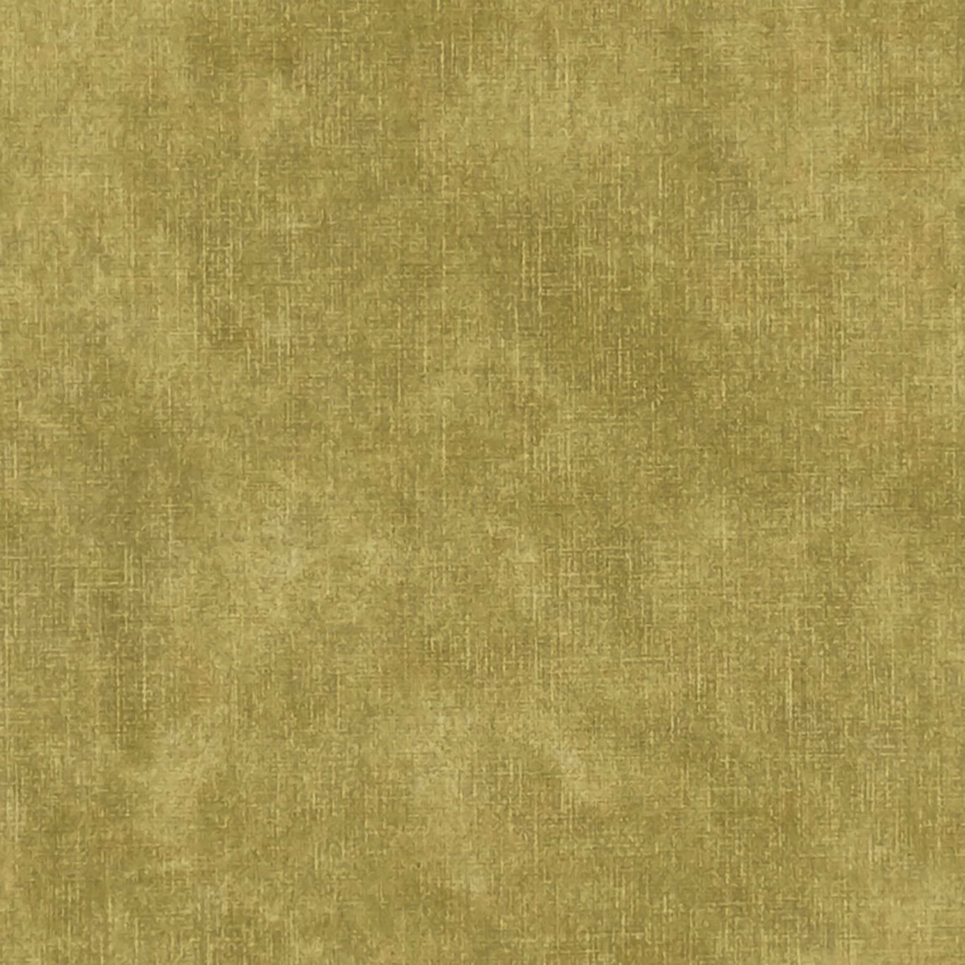 Muted citron olive fabric with softly mottled crosshatched woven texture