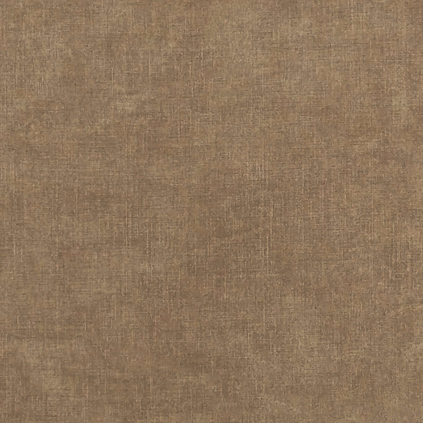 Warm cocoa-brown plain woven fabric with subtle taupe crosshatch texture