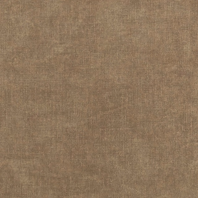 Warm cocoa-brown plain woven fabric with subtle taupe crosshatch texture