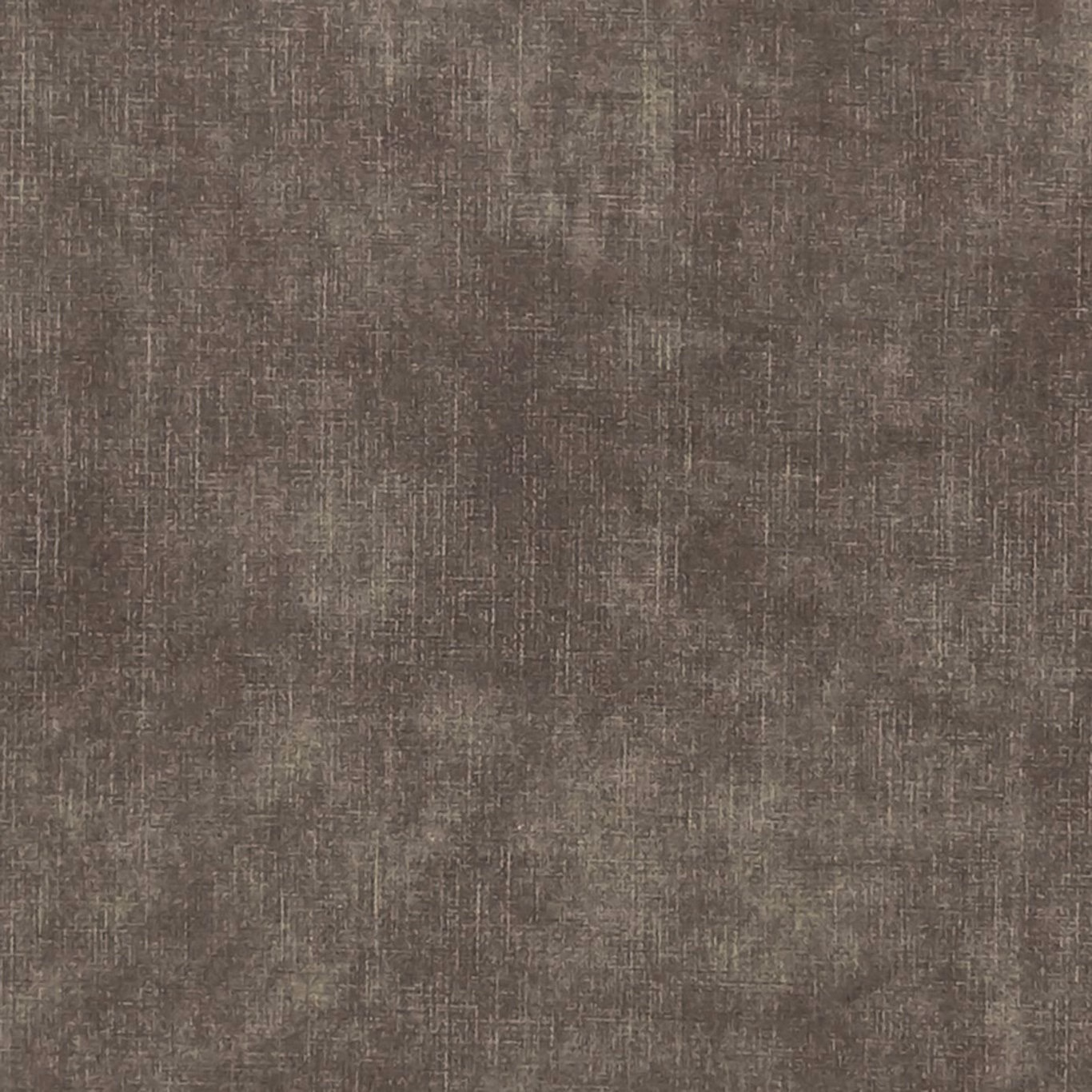Deep earthy taupe fabric with irregular crosshatched woven texture and brown-grey tonal variation