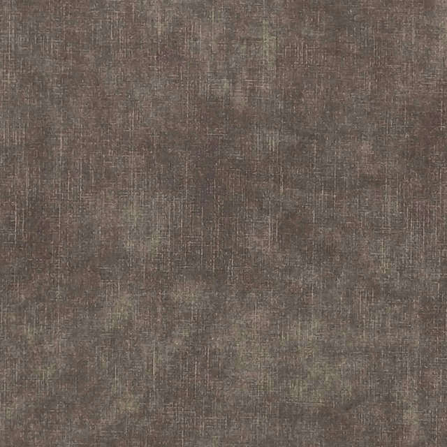Deep earthy taupe fabric with irregular crosshatched woven texture and brown-grey tonal variation