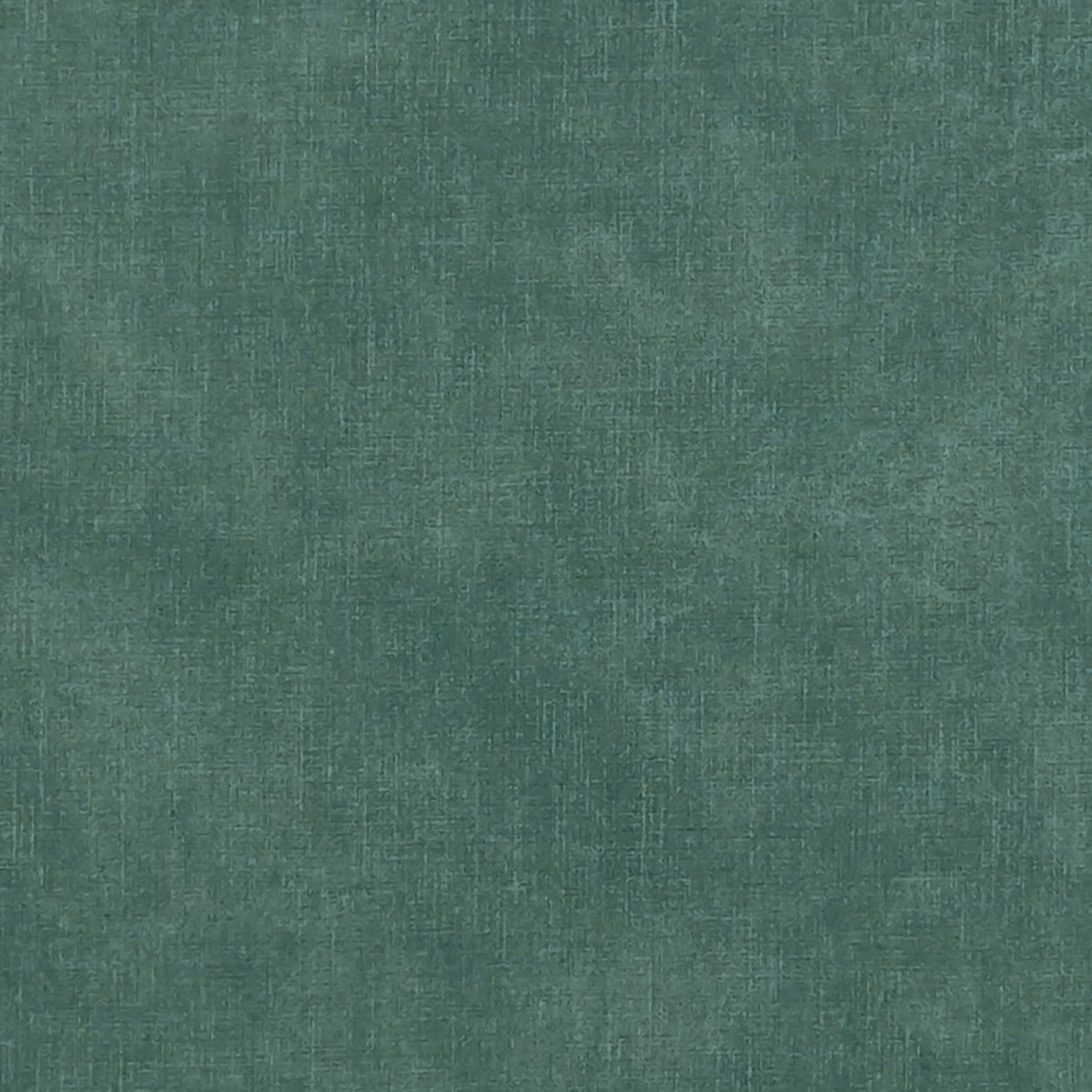 Muted teal-green woven swatch with subtle crosshatched texture and softly mottled depth