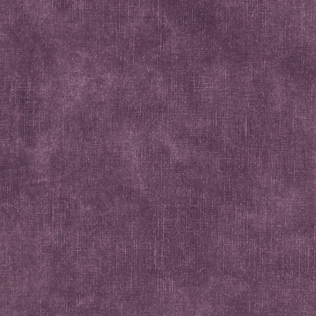 Deep grape-purple woven swatch with a fine softly crosshatched surface texture