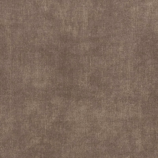 Warm mink taupe fabric with fine crosshatched threads and softly mottled surface