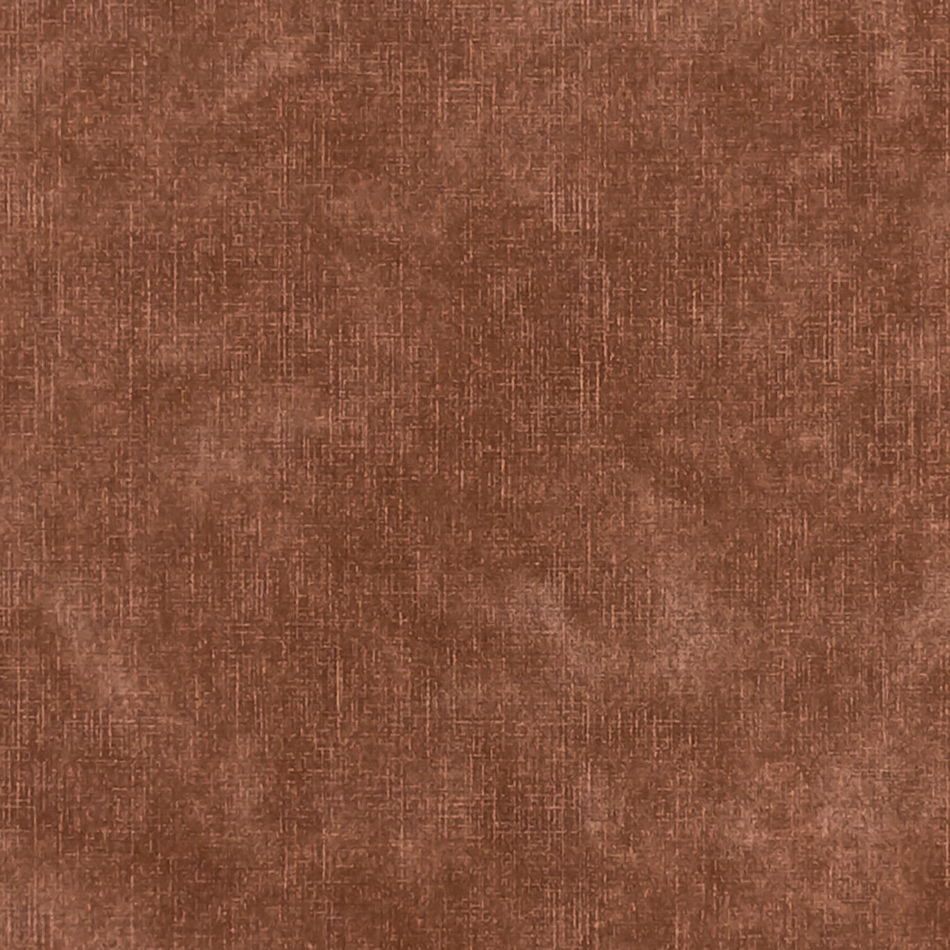 Warm sienna-brown woven surface with fine crosshatched texture and tonal slubs