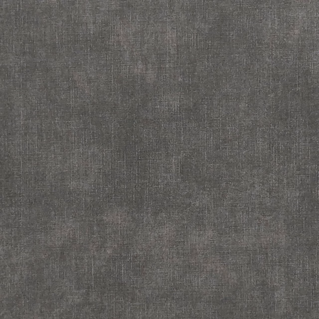 Deep smoke-grey woven swatch with fine crosshatched threads and charcoal tonal variation