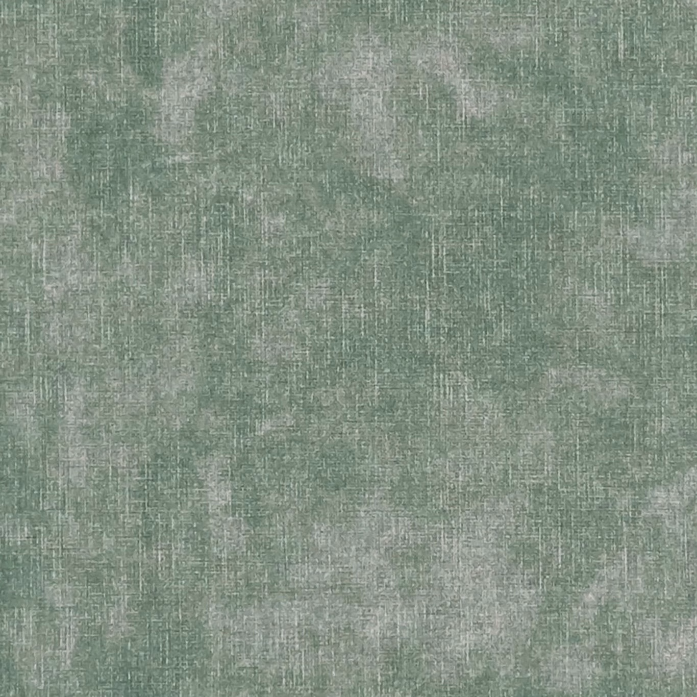 Muted sage green woven fabric with pale grey-green flecks and fine crosshatched texture