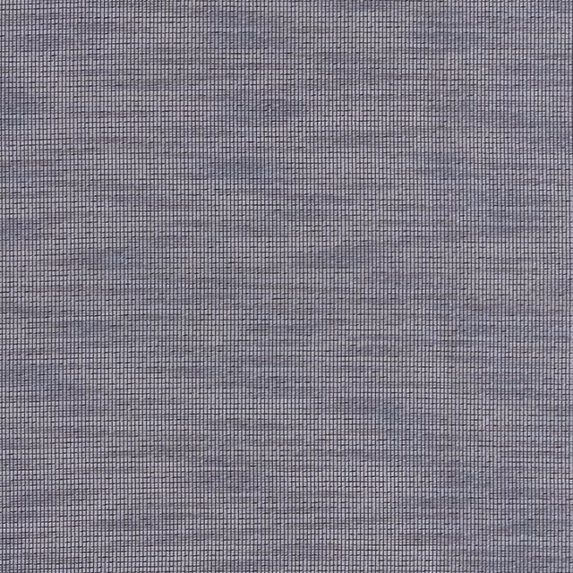 Muted denim-blue micro-check weave with a softly irregular, tactile surface
