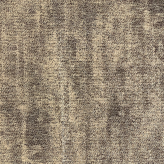 Warm gold woven ground with ebony flecks and softly vertical mottling