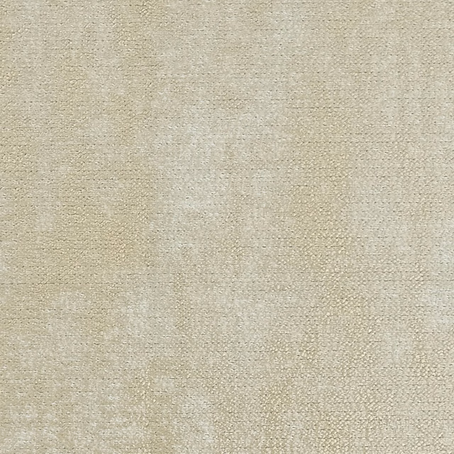 Warm ivory woven fabric with fine gold flecks and subtle vertical tonal texture