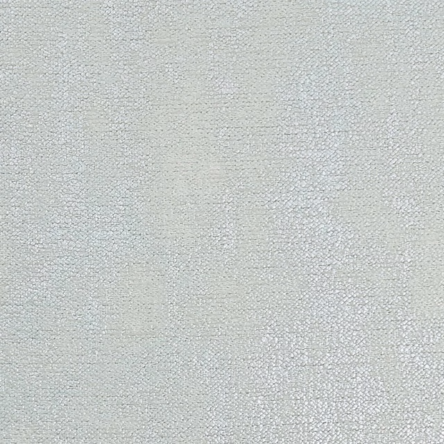 Pale silver-grey Metalli fabric with a fine, softly pebbled woven texture