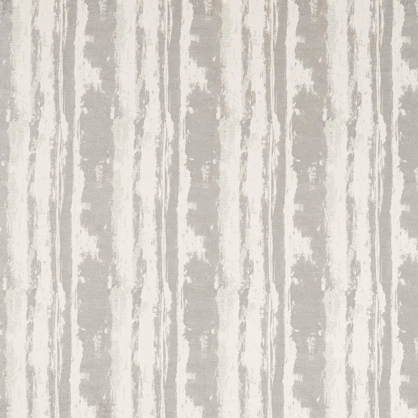 Cool slate-grey woven fabric with distressed ivory vertical striations and mottled texture