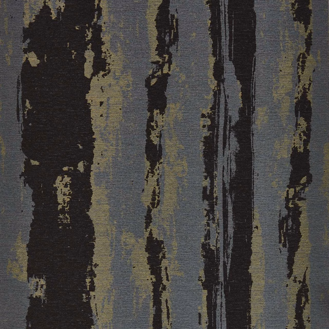 Charcoal slate vertical wallpaper with distressed black stripes and olive flecks