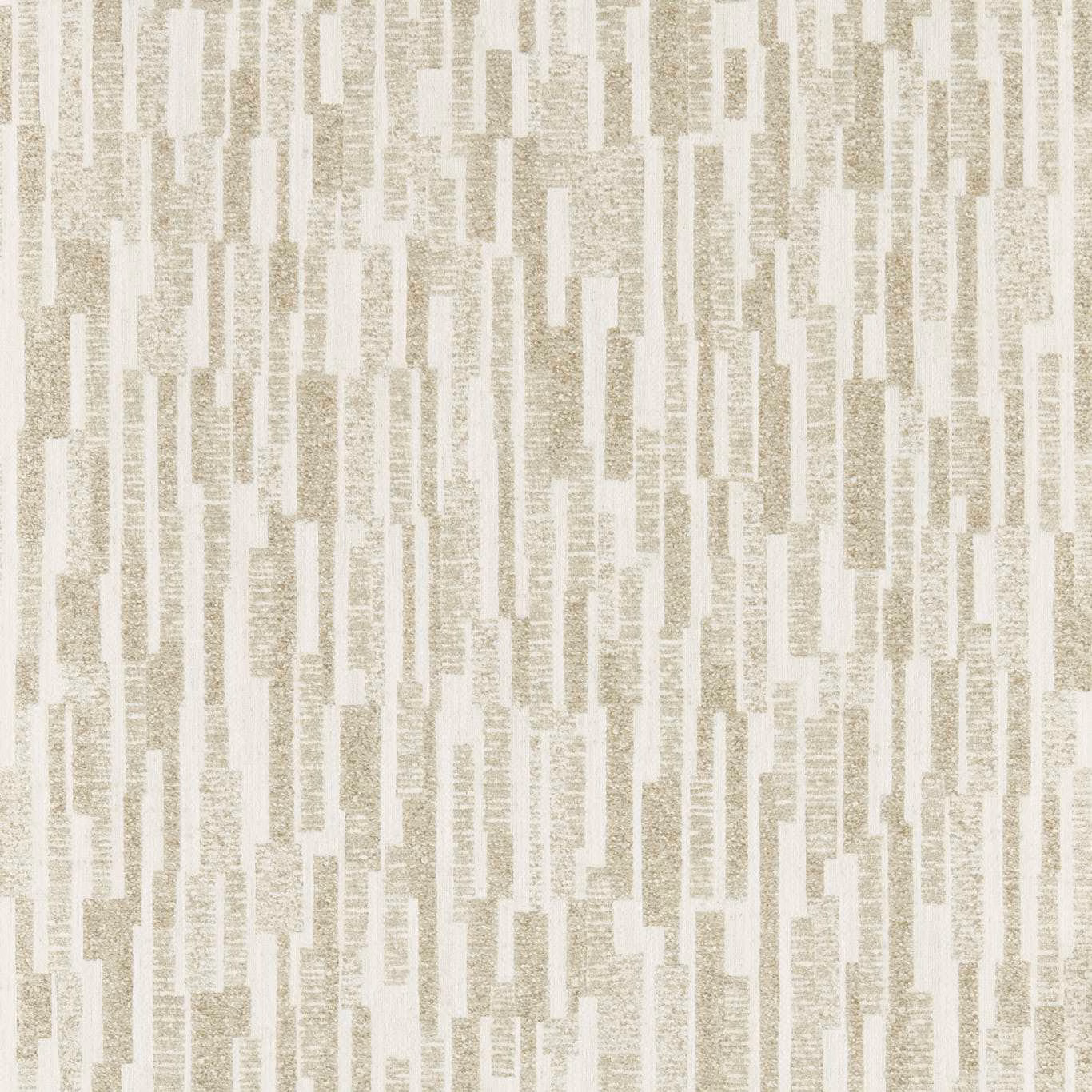 Ivory wallpaper with pale greige staggered vertical blocks and fine mottled texture