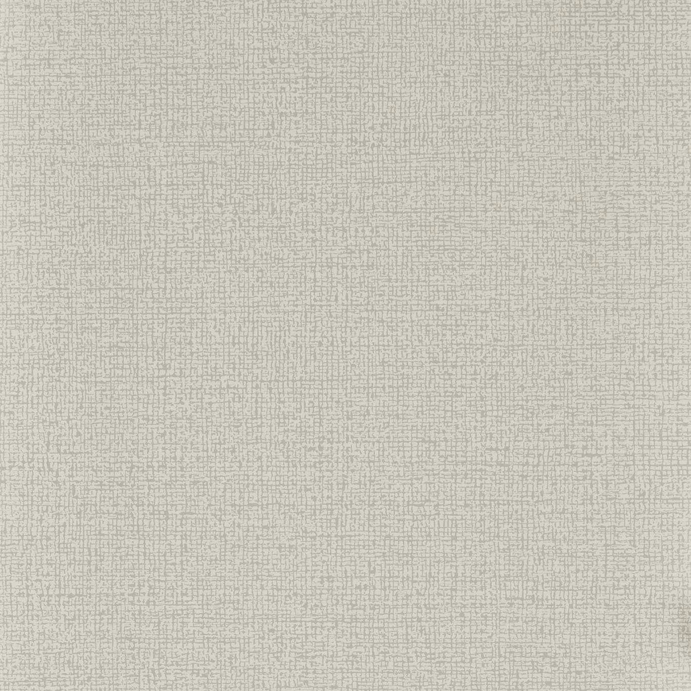 Pale dove-grey wallpaper with a fine irregular crosshatched texture