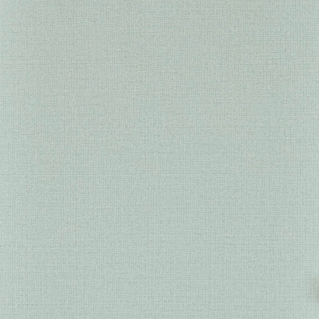 Pale mineral blue-green wallpaper with a fine, quiet crosshatched texture