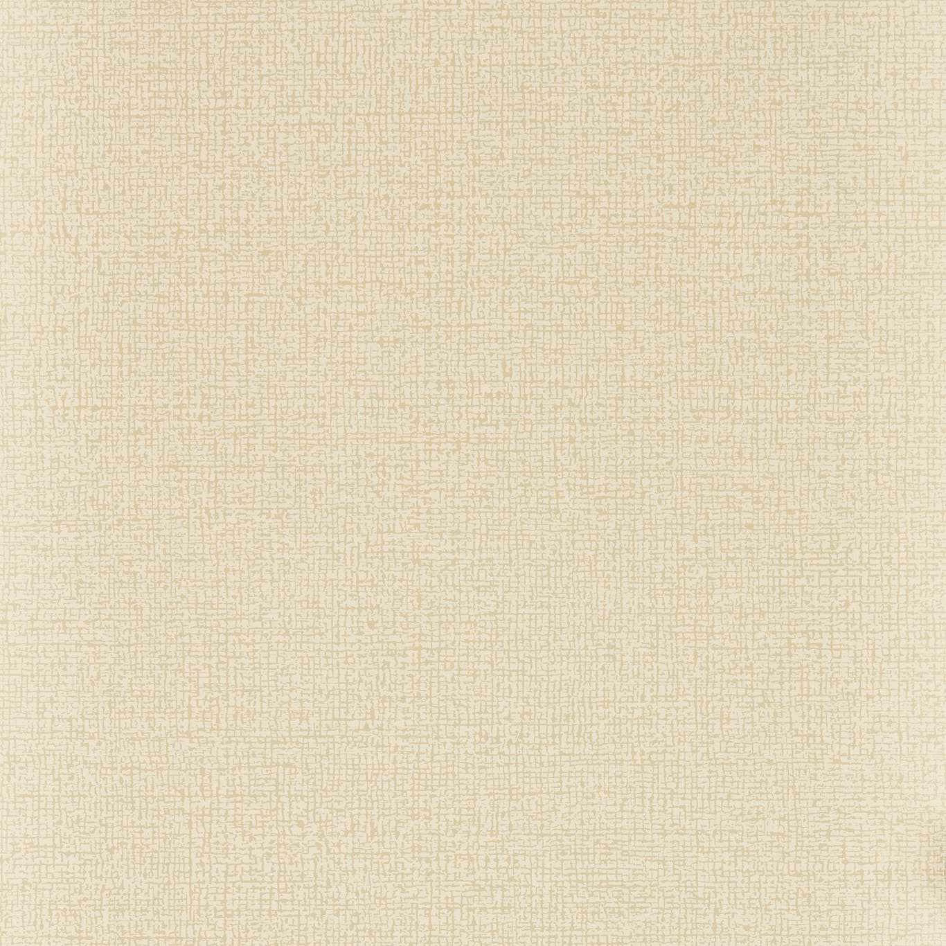 Warm ivory wallpaper with a fine, softly crosshatched woven-look texture
