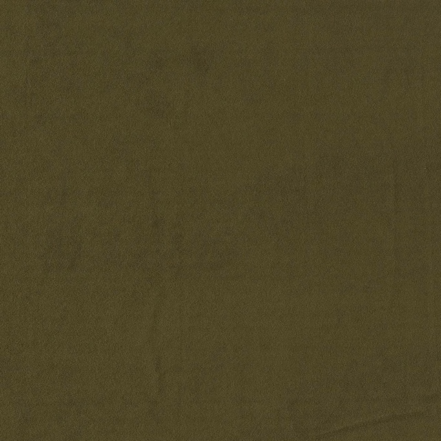 Deep chive olive textile with a softly mottled, low-contrast plain surface