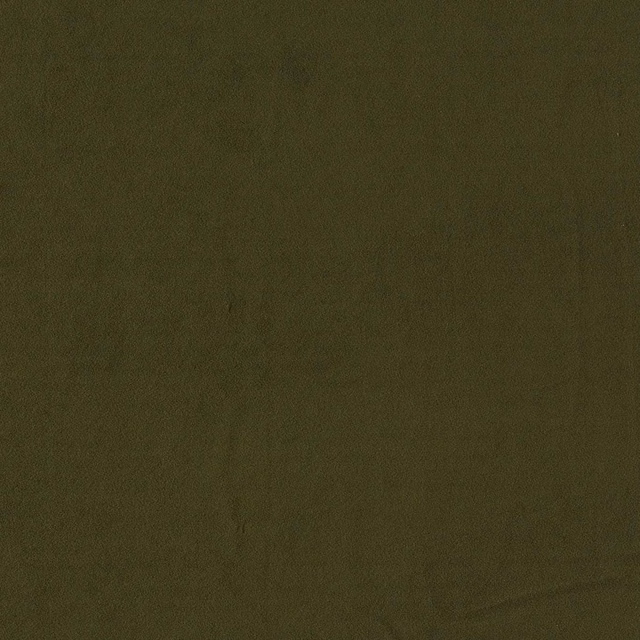 Deep olive green plain fabric with subtle fine-grain texture and tonal variation