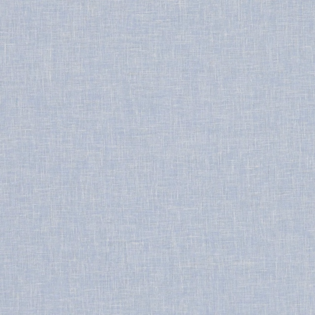 Pale blue-grey Midori Chambray swatch showing a fine crosshatched woven texture