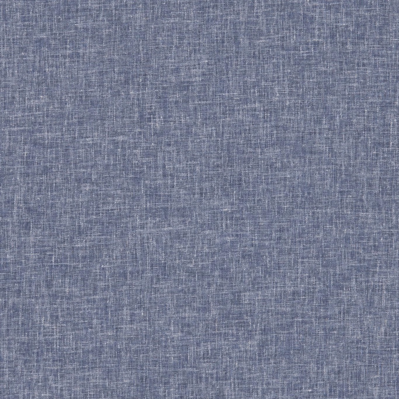 Muted denim-blue fabric with fine crosshatched slub texture and soft tonal variation
