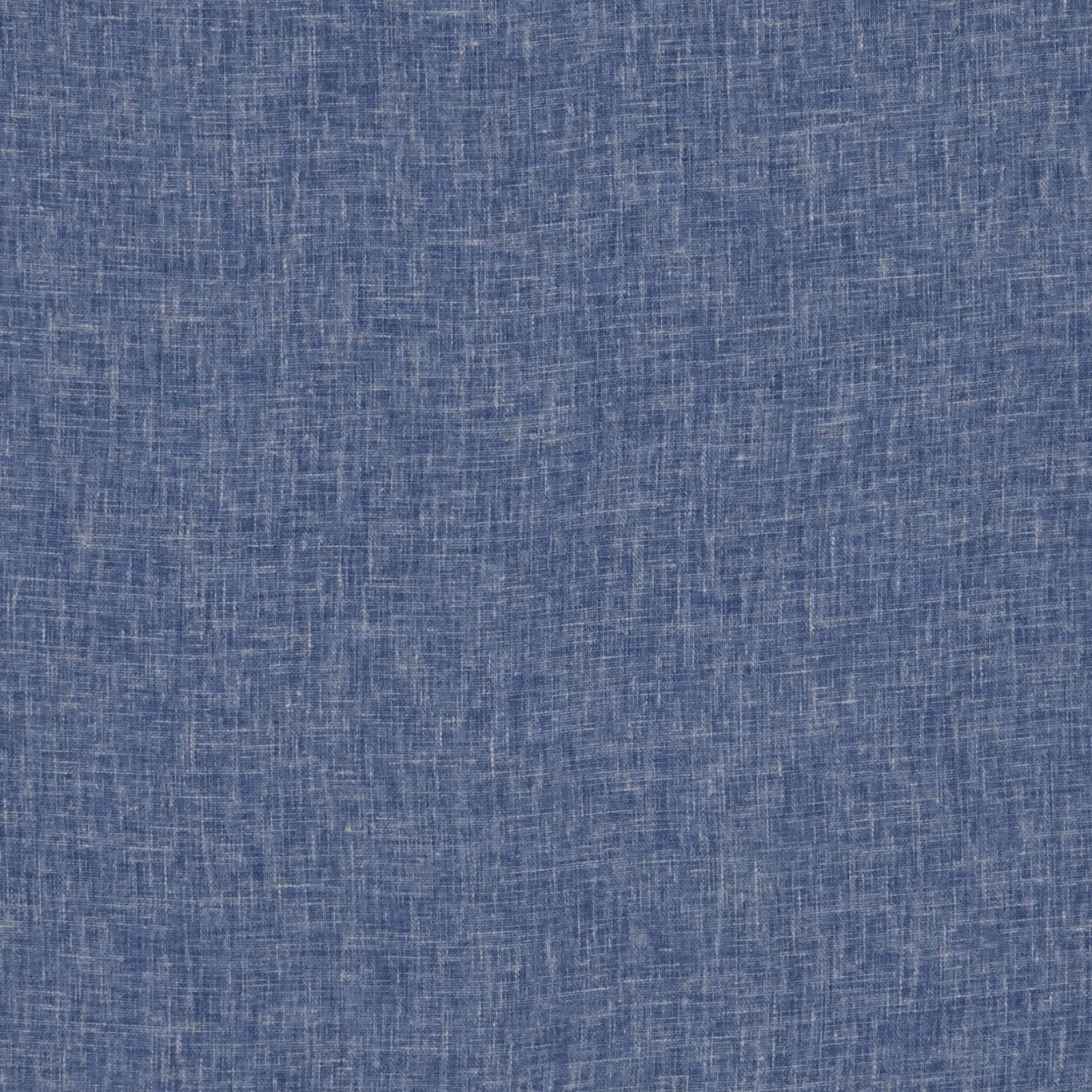 Muted slate-blue fabric with a fine pale crosshatched woven texture