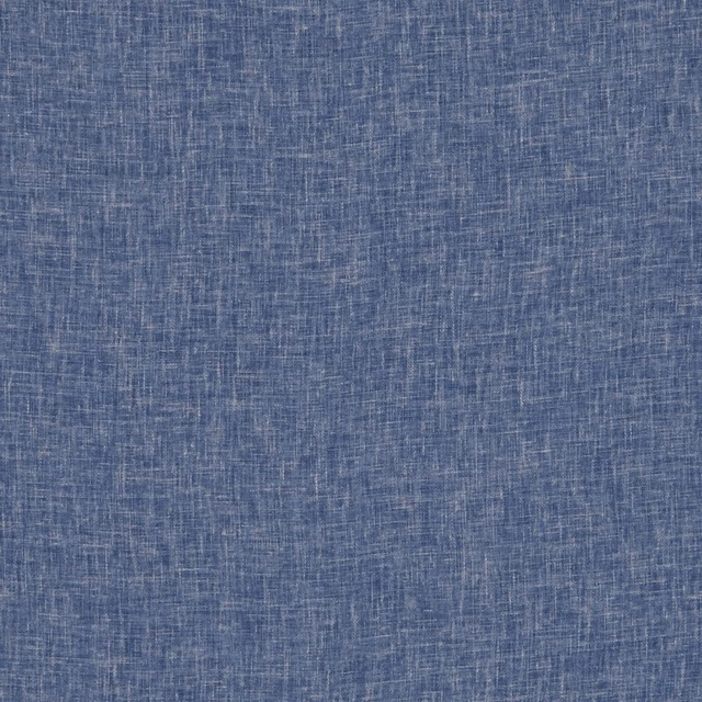 Muted slate-blue fabric with a fine pale crosshatched woven texture