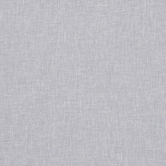 Pale mist-grey woven fabric with fine white crosshatch texture and subtle tonal variation