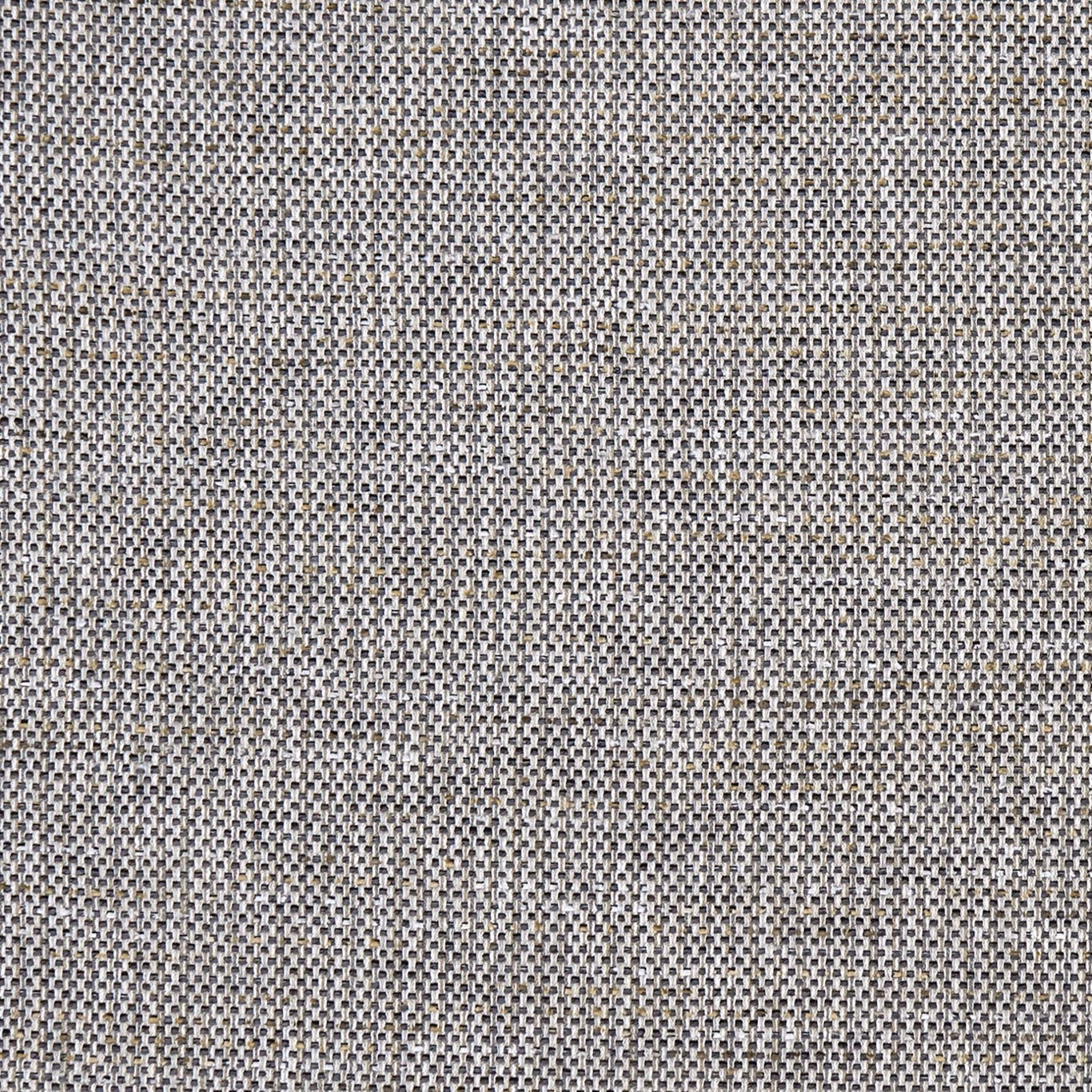 Close-up of cool charcoal-grey woven checks with black and pale flecks