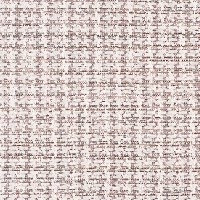 Pale cream woven textile with fine blush-taupe flecks and softly mottled texture