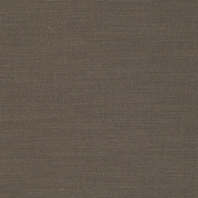 Close-up of warm clay taupe fabric with a finely crosshatched woven texture