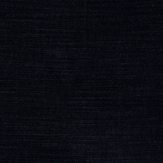Near-black charcoal woven swatch with subtle horizontal texture and soft tonal variation