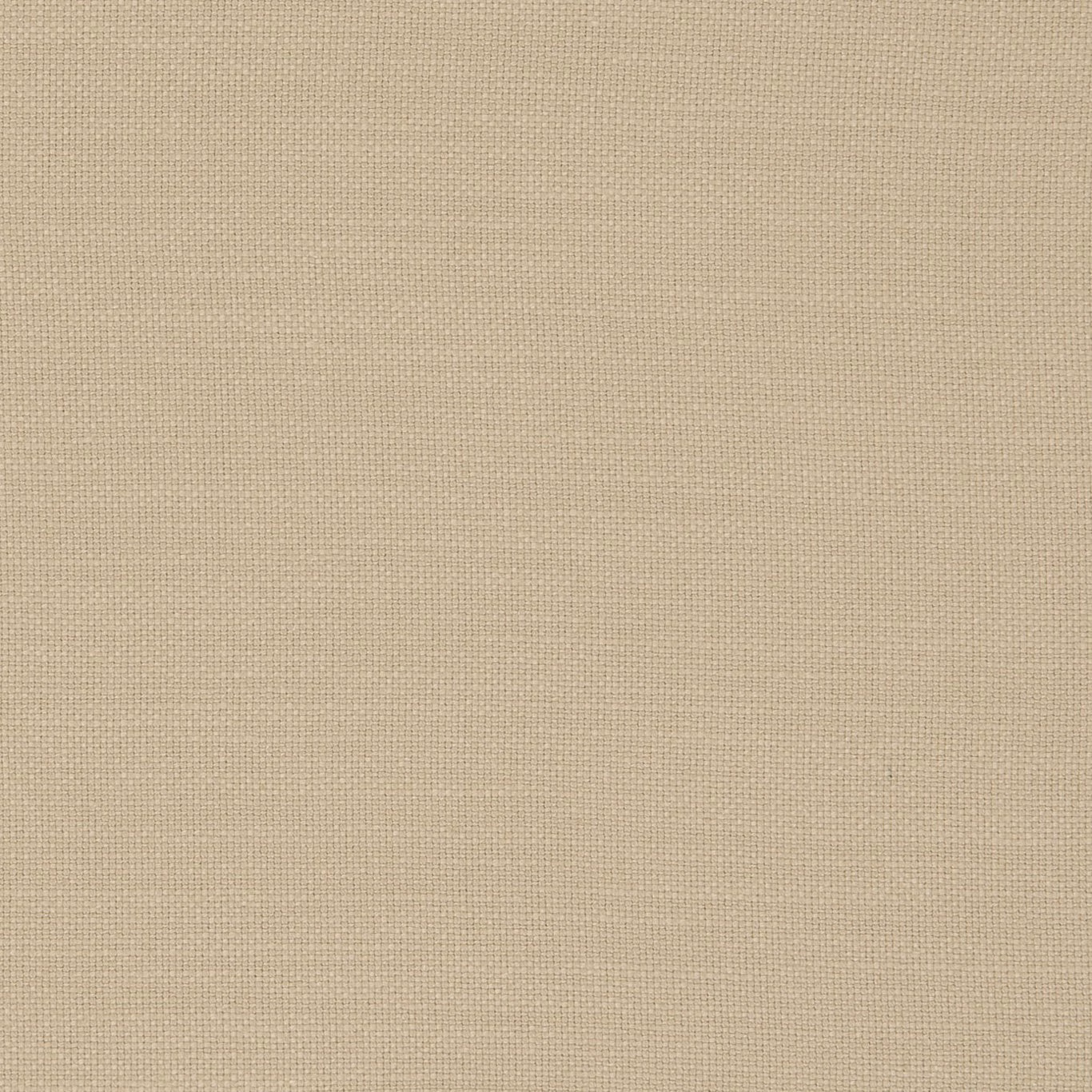 Warm sesame-beige upholstery fabric showing a fine, even crosshatch weave