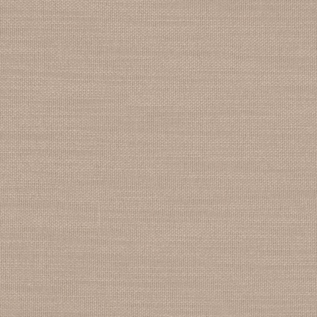 Warm mushroom taupe fabric with a fine, even crosshatched weave