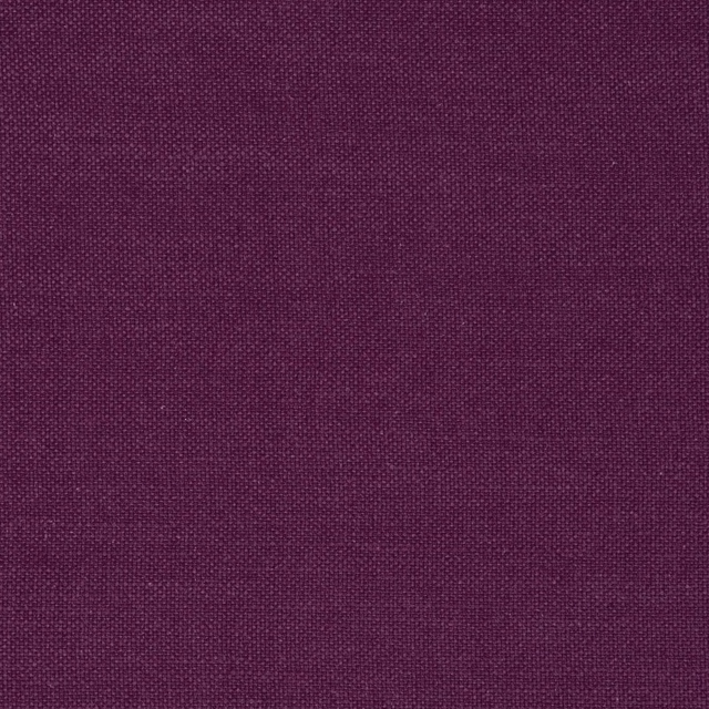 Deep plum-violet plain woven fabric with a finely textured checked surface