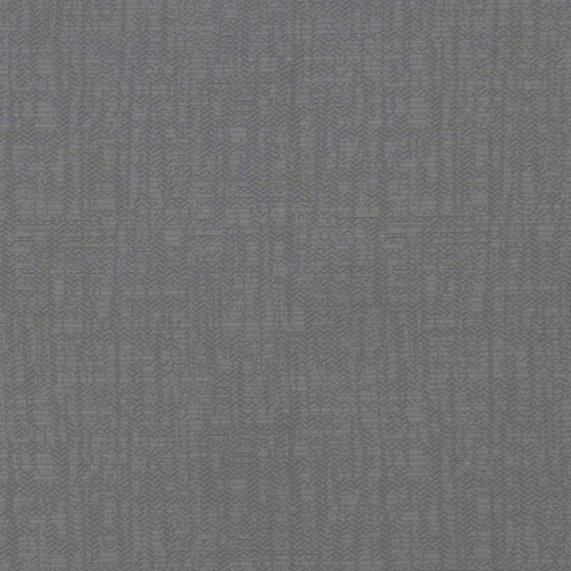 Charcoal grey fabric with a fine tonal chevron weave and subtly textured surface