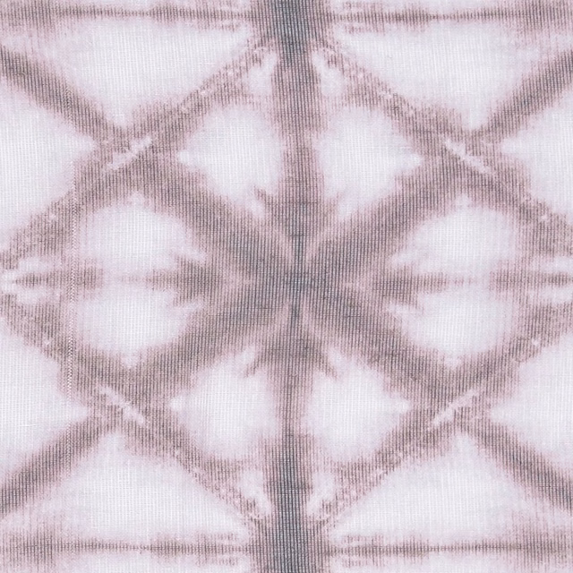Soft blush textile with blurred mocha diamond lattice and fine vertical rib texture