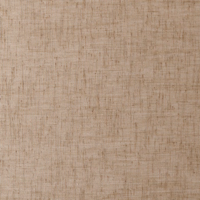 Warm mocha-beige sheer with a fine, lightly slubbed woven grid