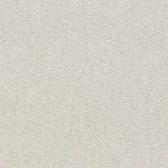Pale silver-grey woven fabric with subtle horizontal texture and softly mottled threads