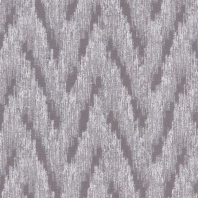 Charcoal-grey woven textile with pale silver vertical brush-like motifs