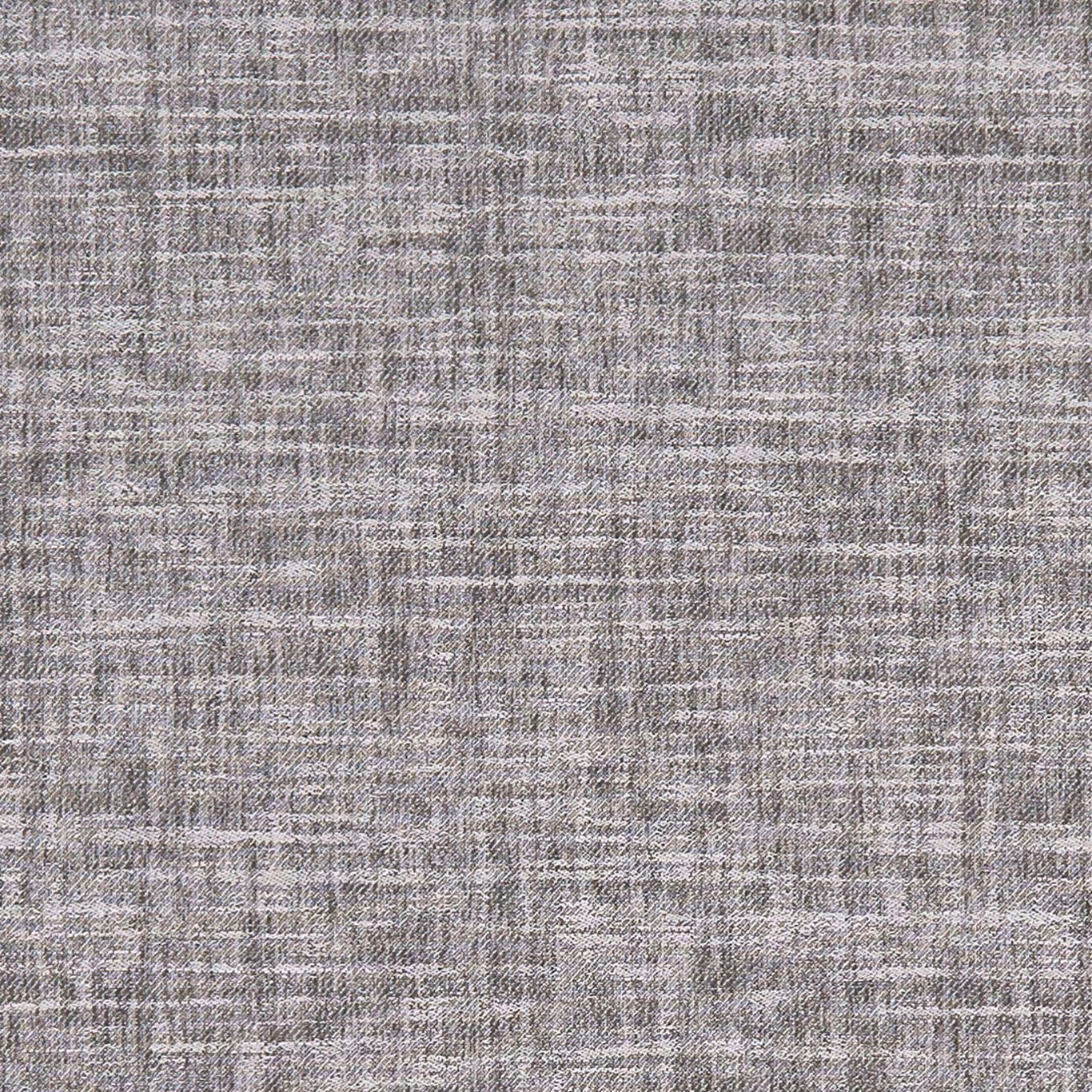 Charcoal grey woven check with pale flecks and softly irregular tactile texture