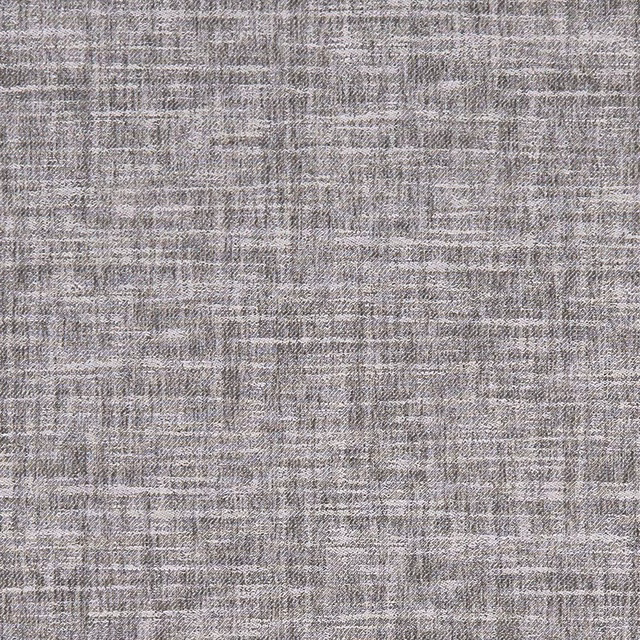 Charcoal grey woven check with pale flecks and softly irregular tactile texture