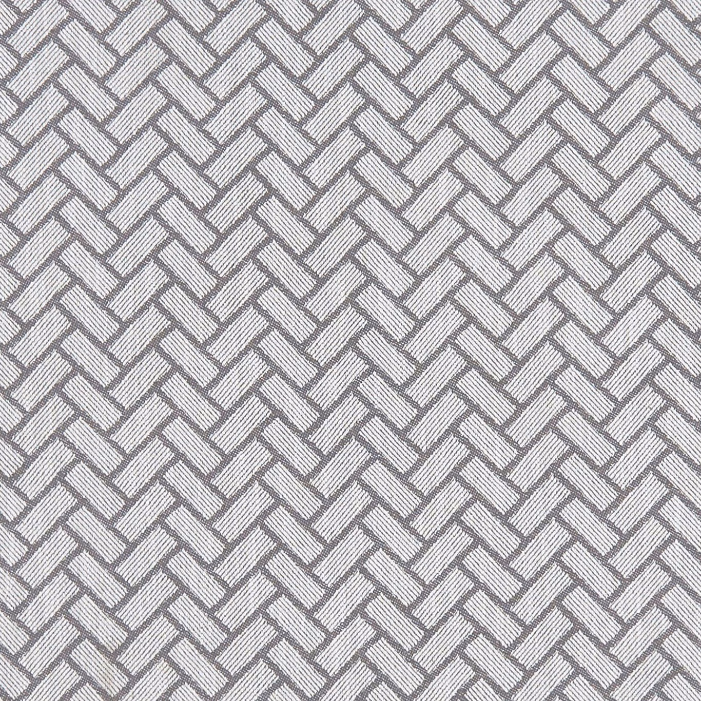 Charcoal and pale grey woven herringbone chevrons with a lightly textured surface