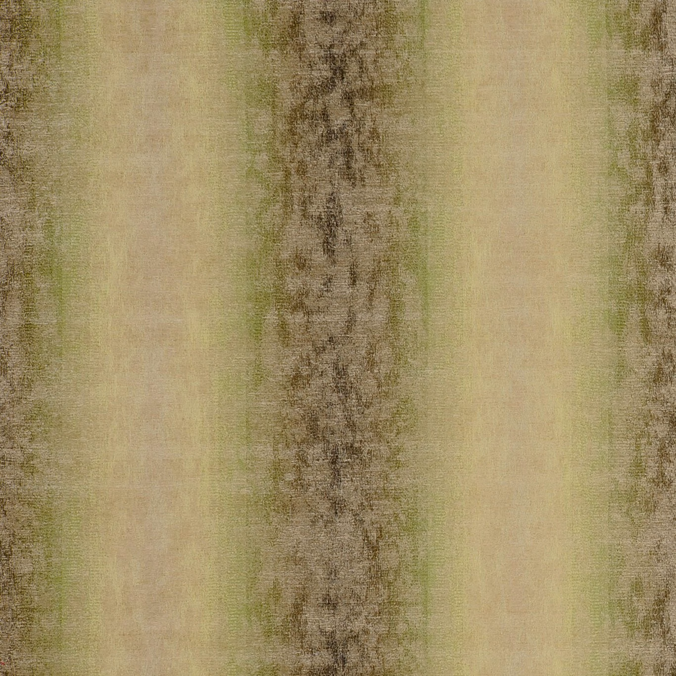 Muted olive textile with taupe vertical bands and charcoal mottling