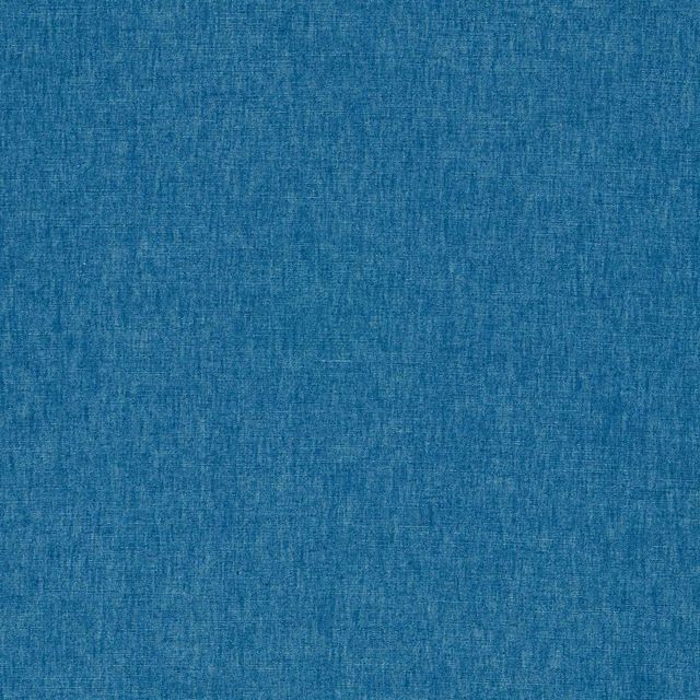 Textured Caribbean blue-teal plain weave with softly mottled vertical threads