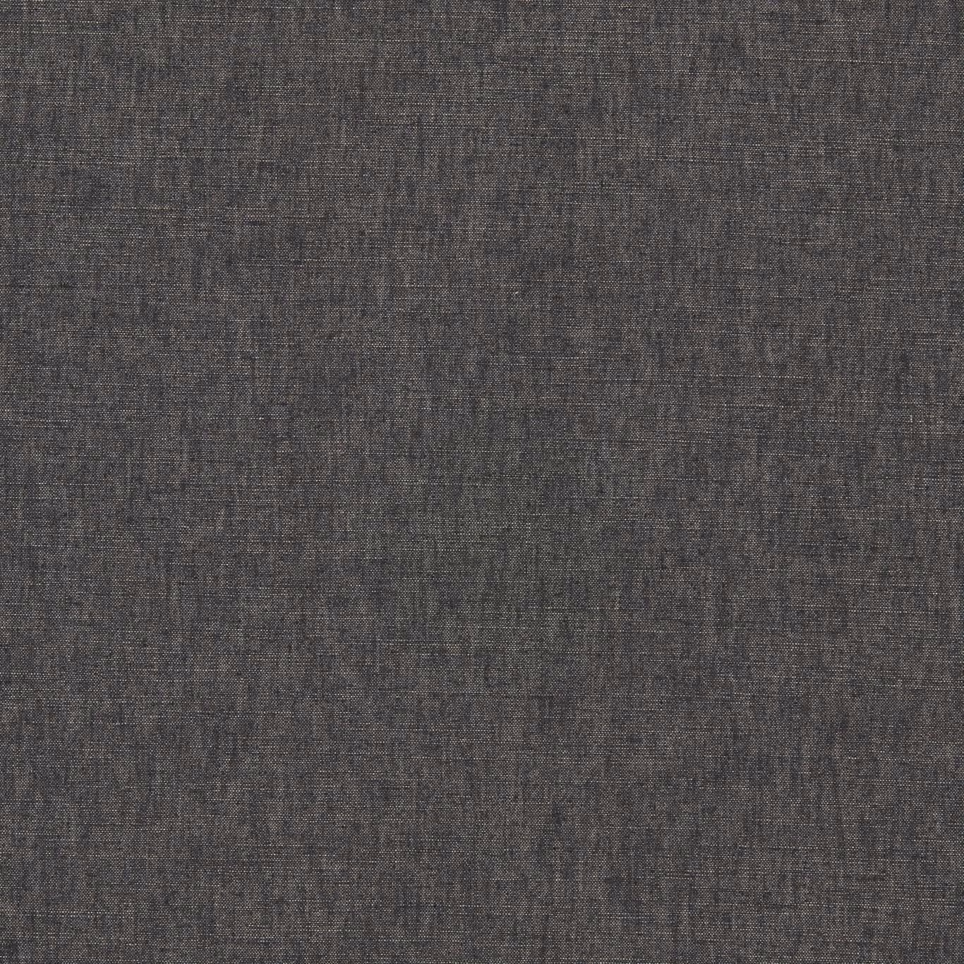 Deep charcoal woven swatch with subtle grey crosshatch texture and quiet tonal variation