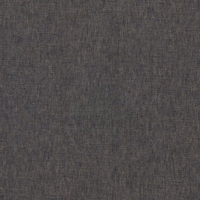 Deep charcoal woven swatch with subtle grey crosshatch texture and quiet tonal variation