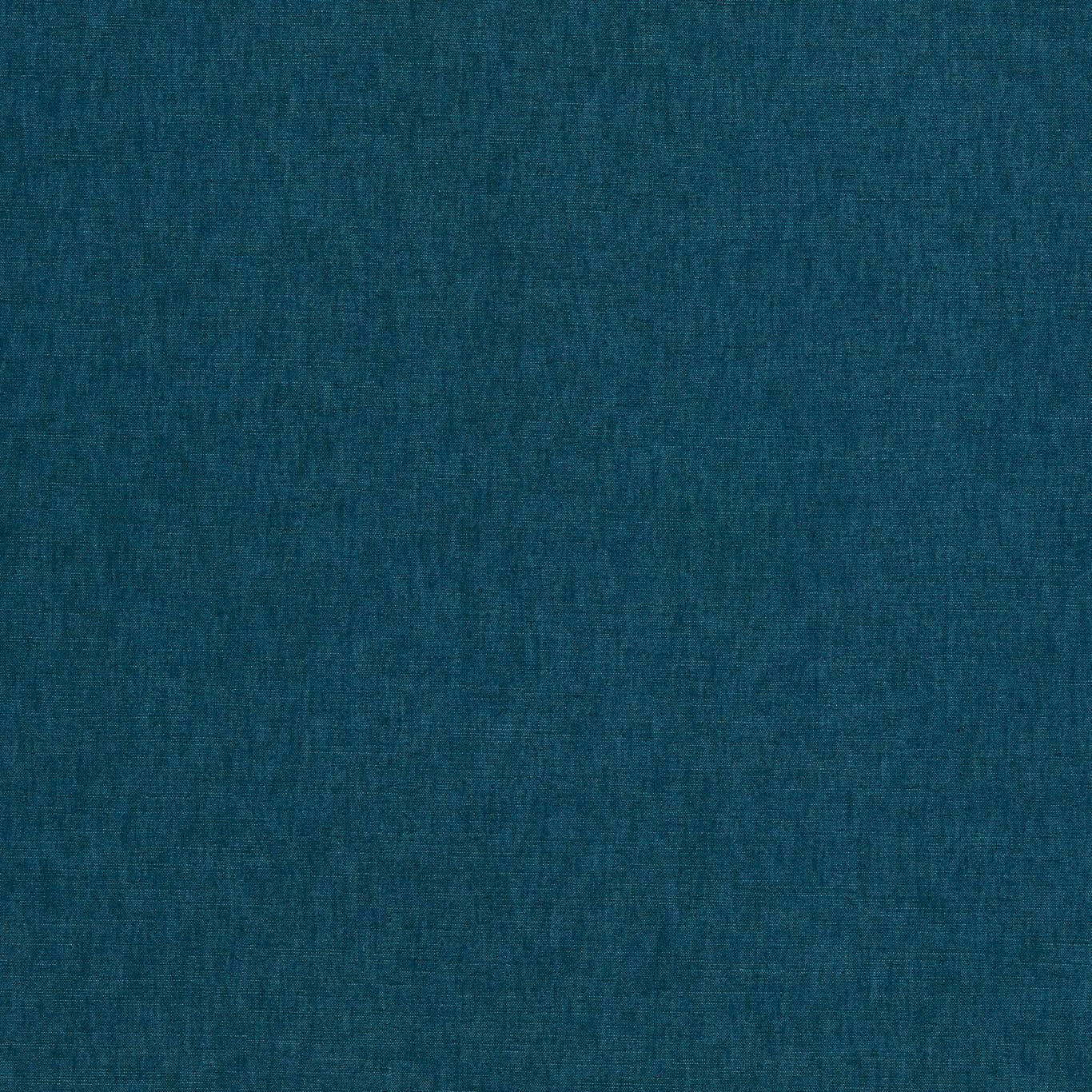 Deep kingfisher teal plain weave with subtle tonal vertical texture